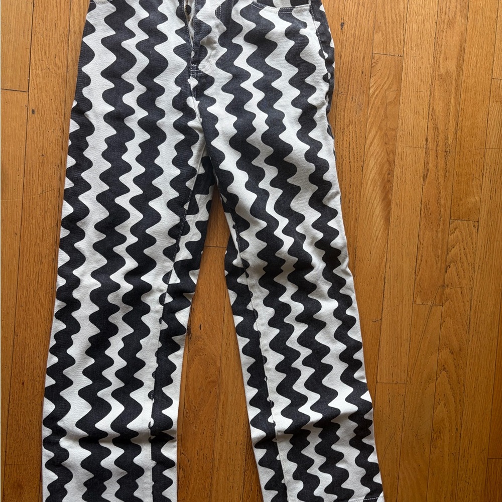 Denim zig zag pattern set - Picture 2 of 6